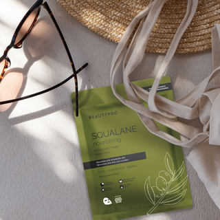 BEAUTYPRO,SQUALANE Nourishing Sheet Mask - 100% Biodegradable, Vegan,mask,,Skin-Nomad