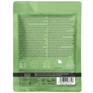 BEAUTYPRO,CICA + NIACINAMIDE Blemish Control Mask - 100% Biodegradable,mask,,Skin-Nomad