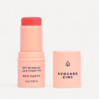 Avocado Zinc,SPF 50 Natural Lip & Cheek Tint,blush,694536823099,Skin-Nomad