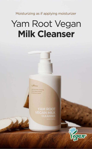 ISNTREE,Yam root Vegan Milk Cleanser,8809800940125,Facial Cleansers,Skin-Nomad
